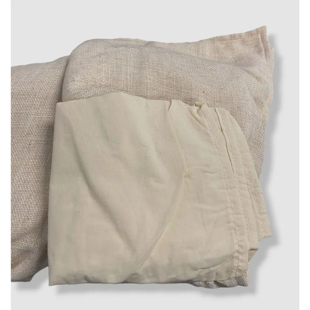 $535 25 Mackenzie Lane Beige Oatmeal Bella Queen Gathered Dust Skirt